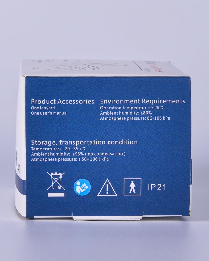 aCurio Pulse Oximeter NHS Test Oximeter - CE Approved Oxygen Monitor Finger Adults and Child Heart-Rate Monitor - Oxygen Saturation Monitor Accurate Fast Blood Oxygen Monitor Heart Rate Monitor blue - NewNest Australia