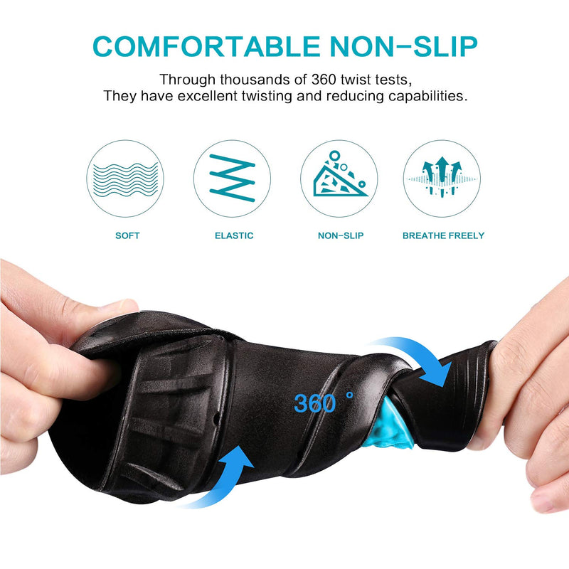 MOISO Memory Foam Orthotic Insoles for Plantar Fasciitis with Arch Support Shock Absorption Metatarsal Pad Stoma Design for men & women 5-7.5 UK Women / 5-7 UK Men Black - NewNest Australia