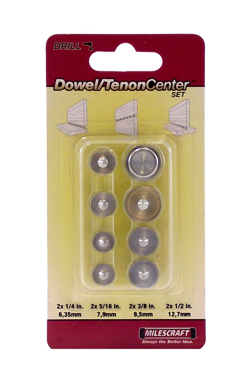 Milescraft 5343 8pc. Drill Center for Dowel and Tenon 1 PACK - NewNest Australia