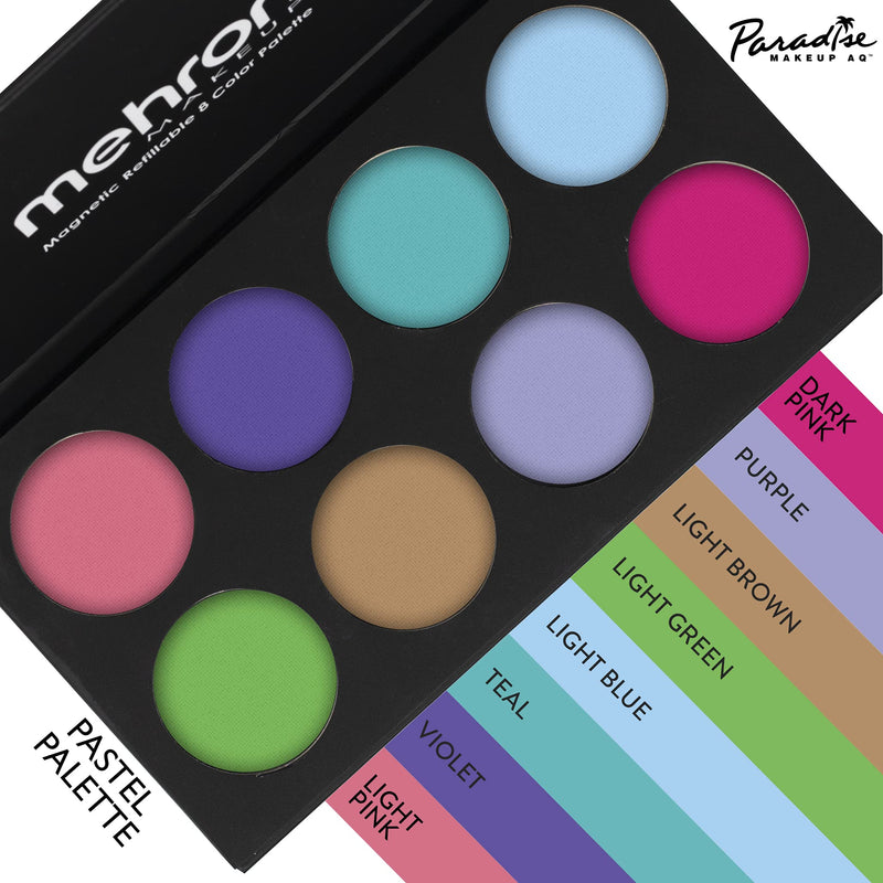 Mehron Face Paint Palette with 8 Colors By Paradise Makeup Aq (Pastel) Pastel - NewNest Australia