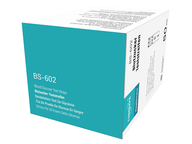 Europapa Blood Sugar Test Strips Pack Of 50 For Blood Sugar Value Control, Diabetic Test Strips For Diabetes And Glucose Monitoring, Test Strips Applicable Europapa Bg Series Blood Glucose Monitor - NewNest Australia