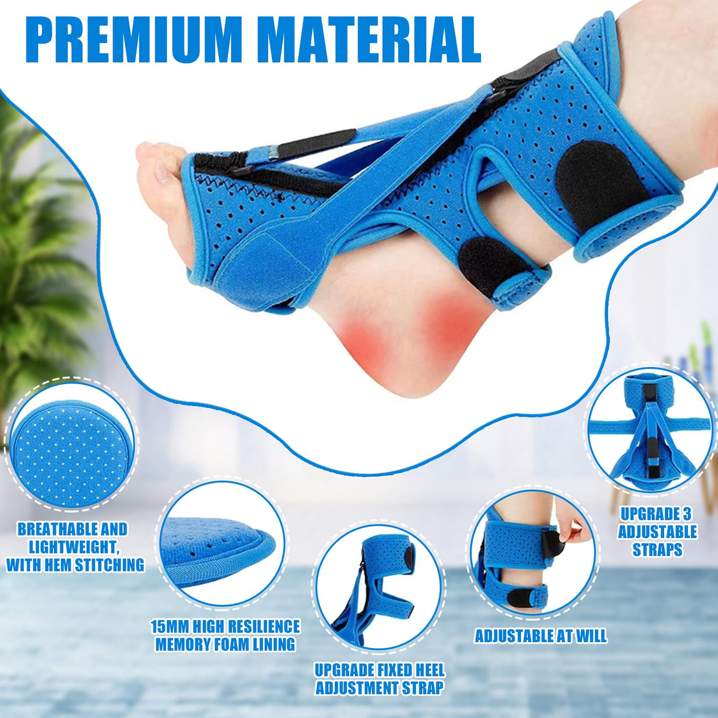 Plantar Fasciitis Night Splint, Plantar Fasciitis Relief Brace 3