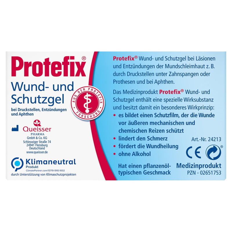 Protefix Wound & Protection Gel - Gentle help for pressure points from prostheses or braces - 10 ml gel - NewNest Australia