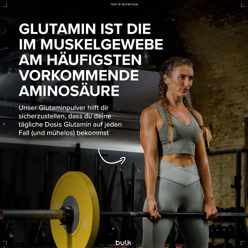 Bulk L-Glutamine Powder, Neutral Flavor, 1 kg, Packaging May Vary 100 Servings (Pack of 1) - NewNest Australia