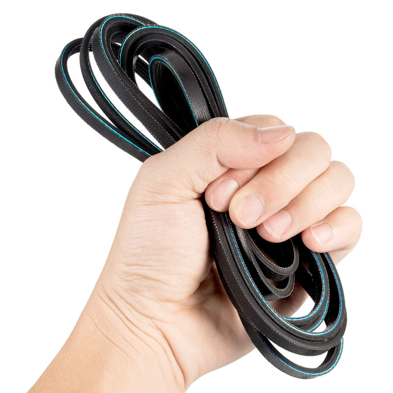 WE12M29 Dryer Drum Drive Belt Replace for WE12M22, 137292700, WE120122, WE12M0022, AP4565702, PS3408299, 134163500 Compatible with GE/Hotpoint (About 89-1/2 Inches Length) - NewNest Australia