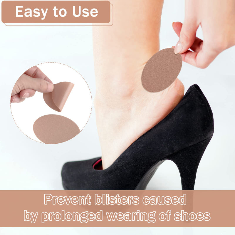 Oval Moleskin Pads Adhesive Blister Tapes Moleskin Coverlets Hiking Unsuitable Shoes Reduce Friction(8 Sheet) - NewNest Australia