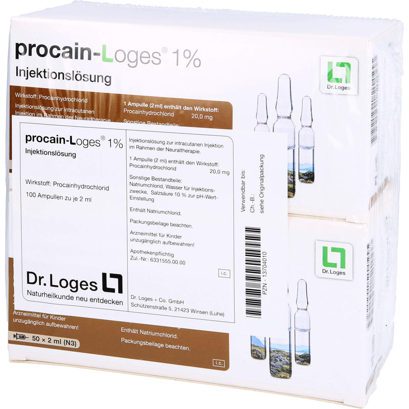Procaine-Loges 1% injection solution ampoules - NewNest Australia