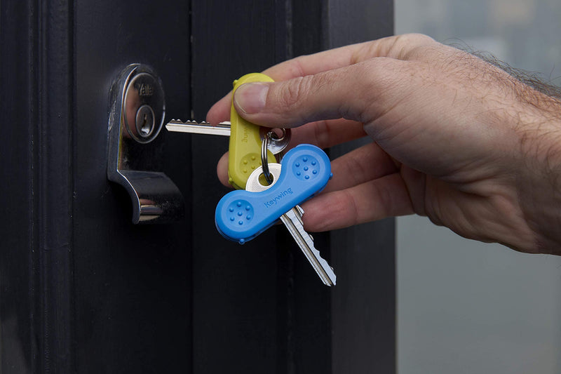 Keywing Key Turner Aid - 3 Pack. Makes keys so much easier to find, grip and turn. Perfect for arthritis, MS or parkinsons gift, elderly with weak hands, key finder and holder. - NewNest Australia
