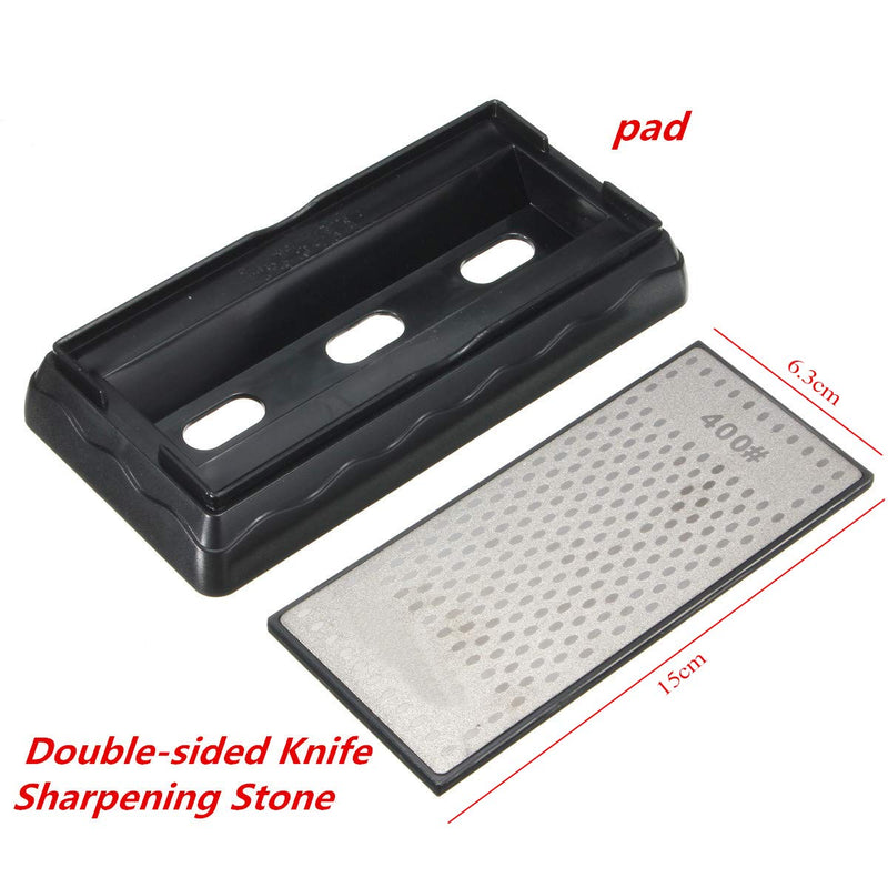 Double-Sided Diamond Sharpening Plate ,400/1000 Grit Knife Sharpener Stone, 150x63mm Honeycomb Surface Outdoor Kitchen Grinding Tool-Kalolary 400/1000 Grit Sharpening Plate - NewNest Australia