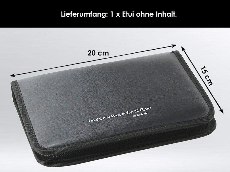 Professional storage case protective bag empty pocket case for razor set razor blade beard hair scissors - NewNest Australia