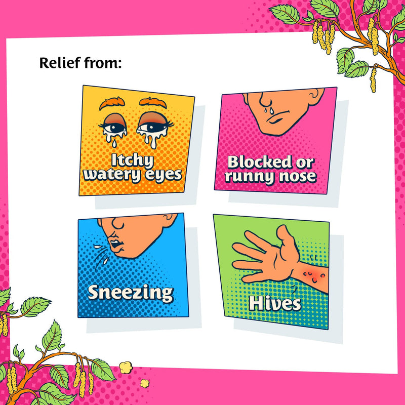 Zirtek Allergy Relief, Pack of 7 Tablets x 6 | Hayfever, Dust, Pets, and Hives | Cetirizine Antihistamine Tablet | Helps Relieve Allergic Symptoms | For Adults and Children Over 6 Years - NewNest Australia