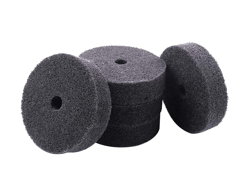 Luo ke 5 Pcs Quick Changed Fiber Buffing Wheel 3 Inches Replacement Fiber Polishing Wheel for Bench Buffer/Bench Grinder,Buffing Wheel Hole 3/8 inch - NewNest Australia