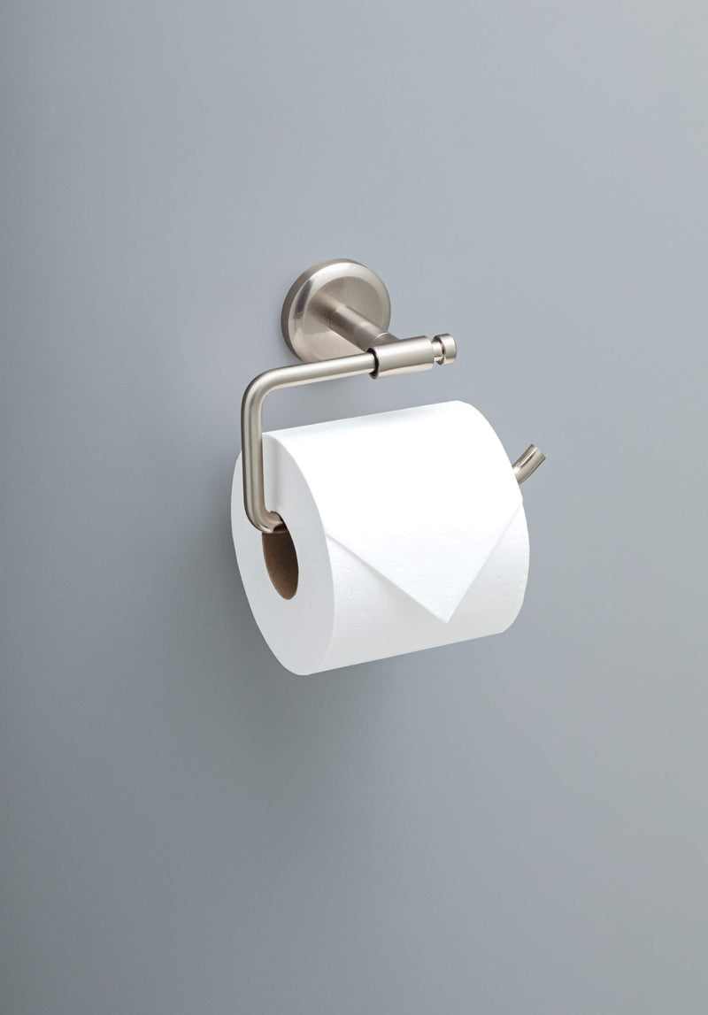 Delta Faucet Westdale Toilet Paper Holder, SpotShield Brushed Nickel , Bathroom Accessories, WSD50-BN - NewNest Australia