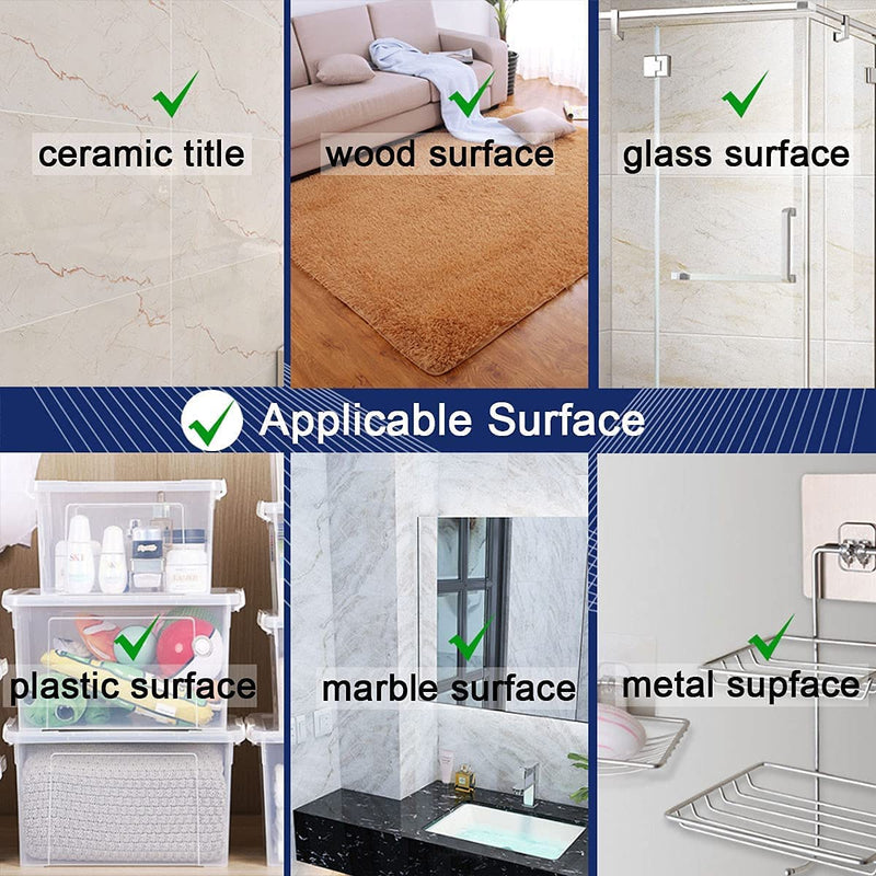 ZMUAXUAN Strong Nano Double Sided Tape Heavy Duty Mounting,Clear Removable Sticky Adhesive Strips No Damage Wall,Waterproof Reusable Thick Gel Grip Washable for Hanging Picture,Poster,Carpet,Photo 1 - NewNest Australia