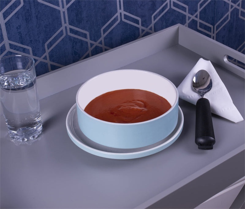 Aidapt Bendable Angled Spoon. Soft Grip Eating Aid that can be Bent to any Angle to help Reduce Wrist Stress from Twisting. Ideal for those with Arthritis, Limited Grip, Arm Movement or Tremors Single - NewNest Australia