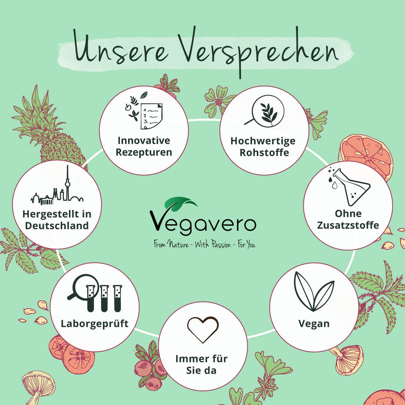 LIVER complex Vegavero® | Milk thistle, artichoke, dandelion, choline & chicory | With Silymarin & Cynarin | High-dose extracts | Liver & fat metabolism* | Vegan & No Additives | 120 capsules - NewNest Australia