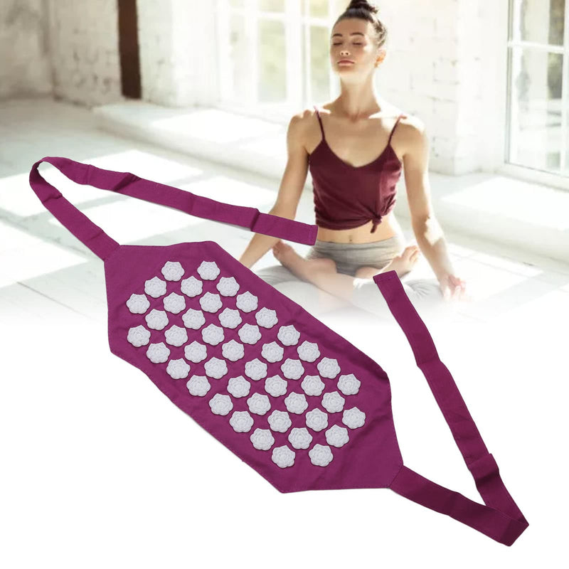 Body Orthosis And Protective Equipment, Acupressure Belt, Relaxing Stress Relief, Cotton Fabric, Abs, Acupressure Massage Mat In Flower Shape For Personal Care At Home - NewNest Australia