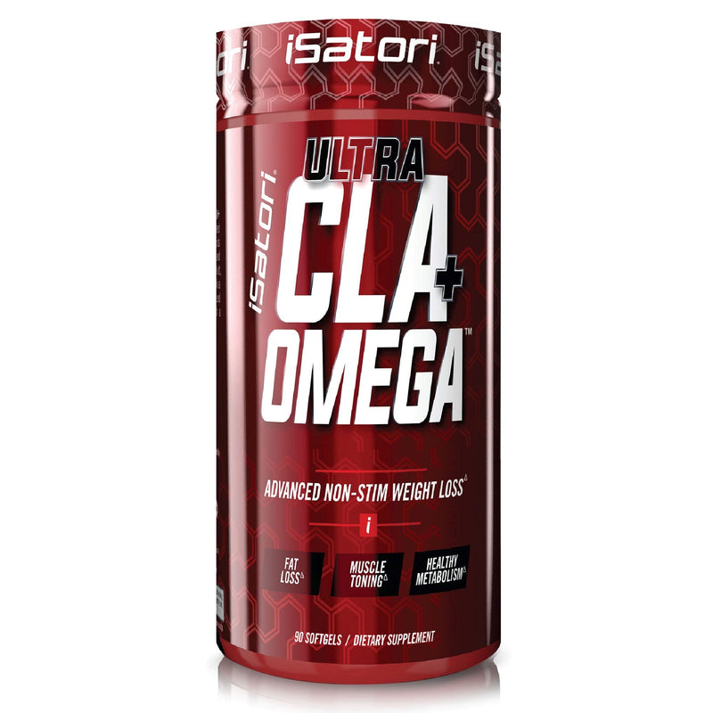 iSatori Ultra CLA - Omega 3 6 9 Safflower Oil Fish Oil Conjugated Linoleic Acid - Natural Weight Loss Exercise Enhancement Fat Burner Muscle Toner - Stimulant Free Dietary Supplement - 90 Softgels - NewNest Australia