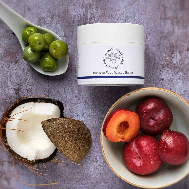 Magic Foot Rescue Cream - Active Dry & Cracked Skin Treatment for Feet | Intensive Shea Butter Cooling Peppermint Foot Cream Softens & Prevents Dry Rough Skin | Professional Cracked Heel Repair Cream - NewNest Australia