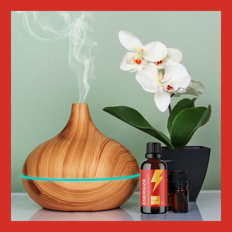 Citrus Essential Oils Blend for Diffuser - Invigorating Citrus Oil Diffuser Essential Oils with Energizing Lemon Orange and Lime Essential Oil - Pure Aromatherapy Oils for Diffuser Citrus Blend Oil Energize - NewNest Australia