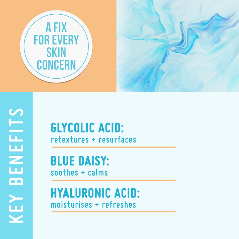 Nip+Fab Glycolic Acid Fix Daily Cleansing Pads for Face with Hyaluronic Acid | 100 Pads XXL & Glycolic Acid Fix Face Scrub Extreme with Salicylic Acid | 75 ml 2.5 fl oz + Face Scrub Extreme - NewNest Australia