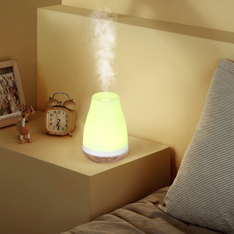 Aroma Diffuser 100ml Colorful Ultrasonic Humidifier Aroma Diffuser/Aromatherapy Essential Oil Diffuser Cool Mist Humidifier for Home, Yoga, Office, Spa, Bedroom, Baby Room - NewNest Australia