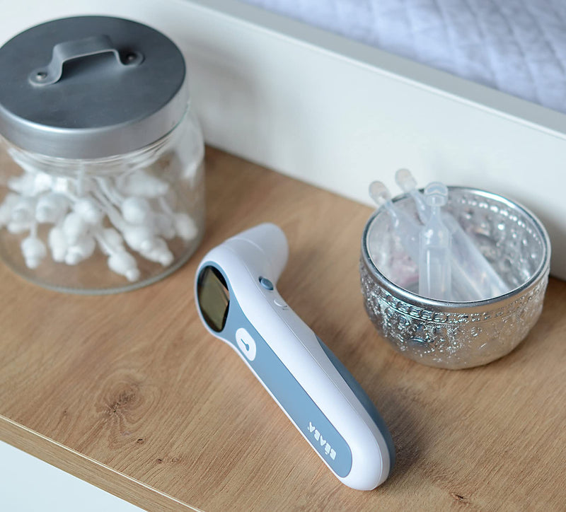 B√Âaba - Non-Contact Fever Thermometer - Infrared Thermometer - Ear And Forehead Measurement - Digital - Room Temperature - Baby, Children And Adult Mode - Ultra-Fast - Multi-Functional - Thermospeed - NewNest Australia