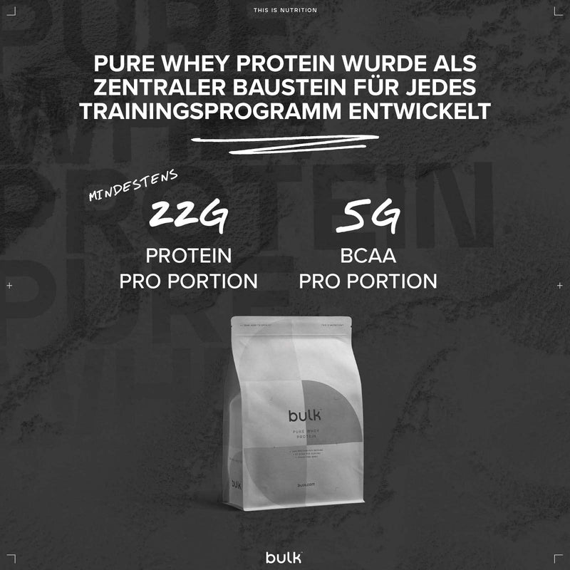 Bulk Pure Whey Protein Powder, Strawberry, 500 g - NewNest Australia