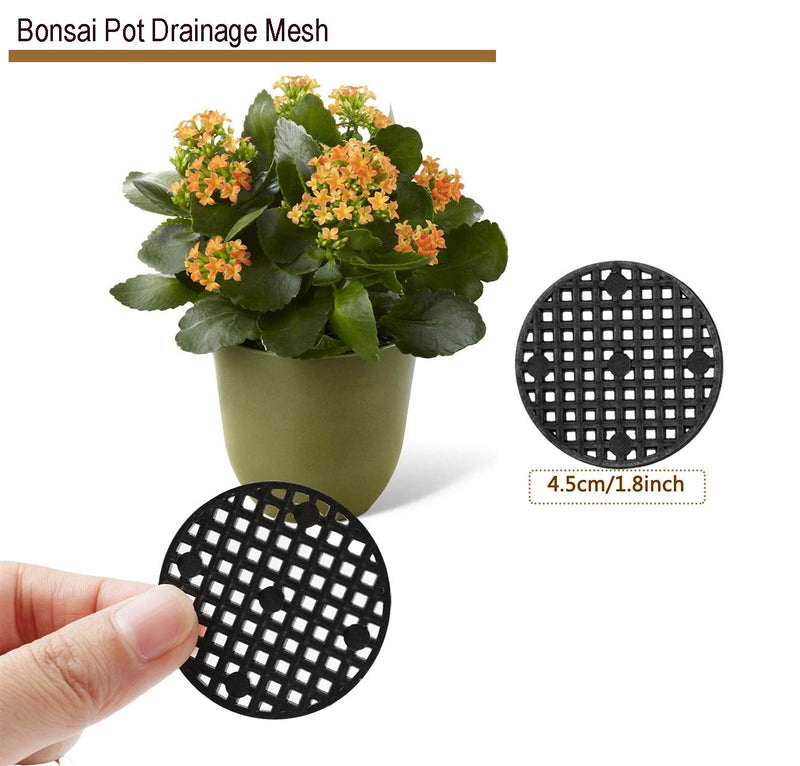 Fashionclubs Bonsai Wires Set, Bonsai Tree Training Wires Aluminum Craft Wires Size 1.0mm/1.5mm/2.0mm(Each Size is 32ft), with 20pcs Flower Pot Hole Mesh Pad Bonsai Bottom Grid Mat Mesh 2Inch in Dia - NewNest Australia