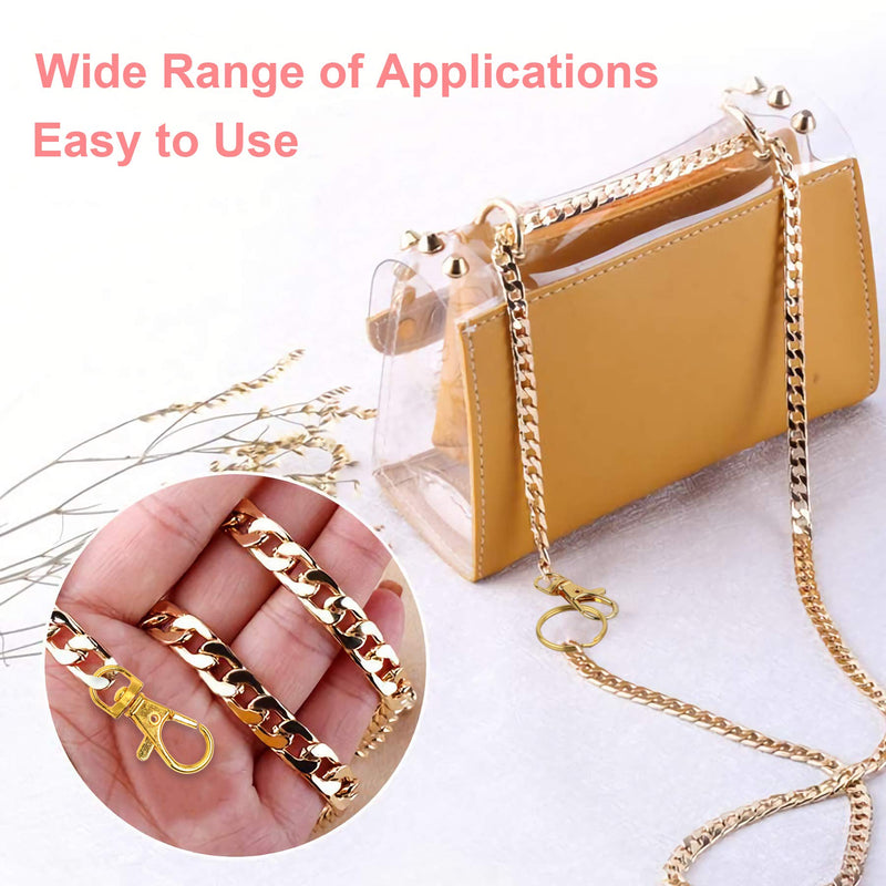 60pcs Gold Swivel Snap Hooks with Key Rings, Keychain Clip Hooks, Key Chain Rings, Lobster Claw Clasps for Lanyard Clip Jewelry Making Crafts - NewNest Australia