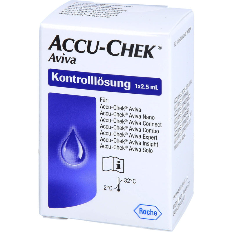 Accu Chek Aviva control solution, 1X2.5 ml - NewNest Australia