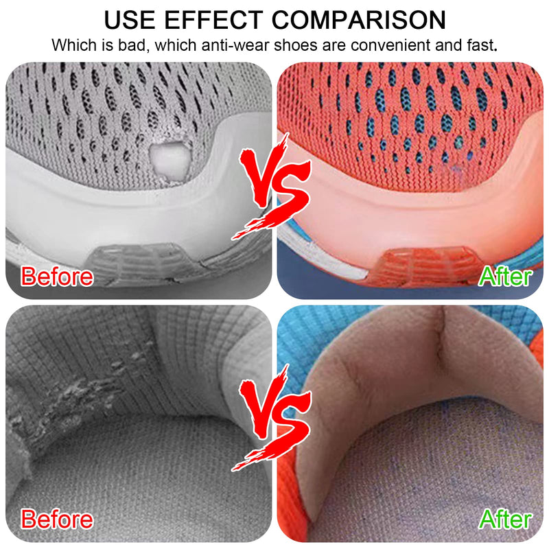 Self-adhesive Repair Patches Pack of 18 Self-Adhesive Heel Patch Self-Adhesive Shoe Heel Protection Shoe Hole Repair Patch Round Repair Patch Self-Adhesive for Sneakers Clothing - NewNest Australia