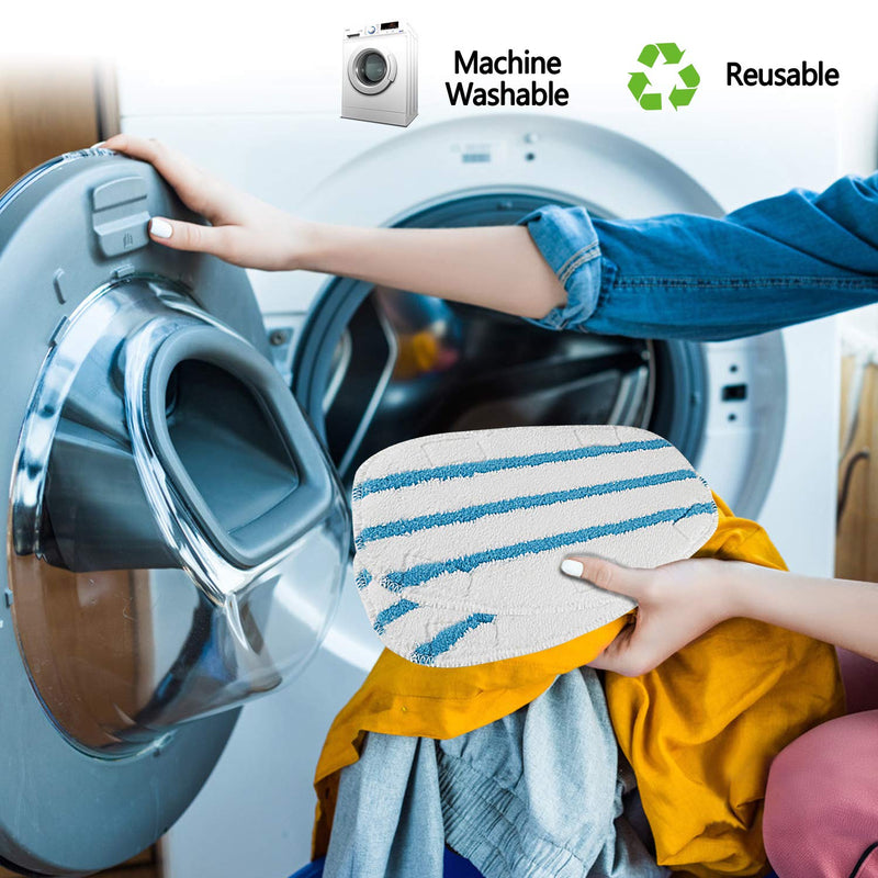 MXZONE 10 Pack Replacement Steam Mop Pads Cleaning Pad Fit for PurSteam ThermaPro 10-in-1 - NewNest Australia