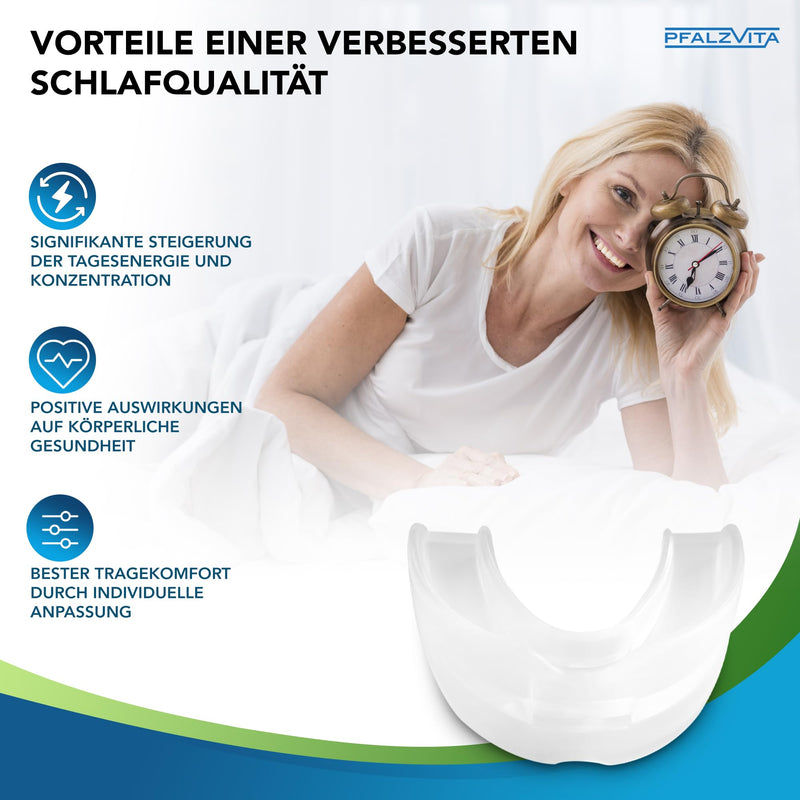 PFALZVITA anti snoring splint - effective snoring stopper - grinding splint for night, dental splints against snoring and teething for men and women - NewNest Australia