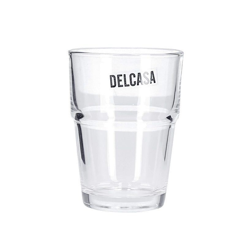 Delcasa 6PC Tumbler Glass Set, 7oz/200ml - Tumbler Glass for Drinking Tea - Transparent, Sleek Design with Broad Base & Mouth – Tea Glasses Set, Perfect for Home, Restaurants Parties - NewNest Australia