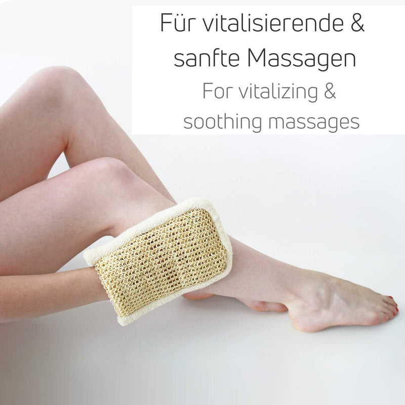Sisal massage glove - deep peeling effect thanks to coarse structure peeling on the whole body. Made in Turkey - Sarenius Premium Spa - NewNest Australia
