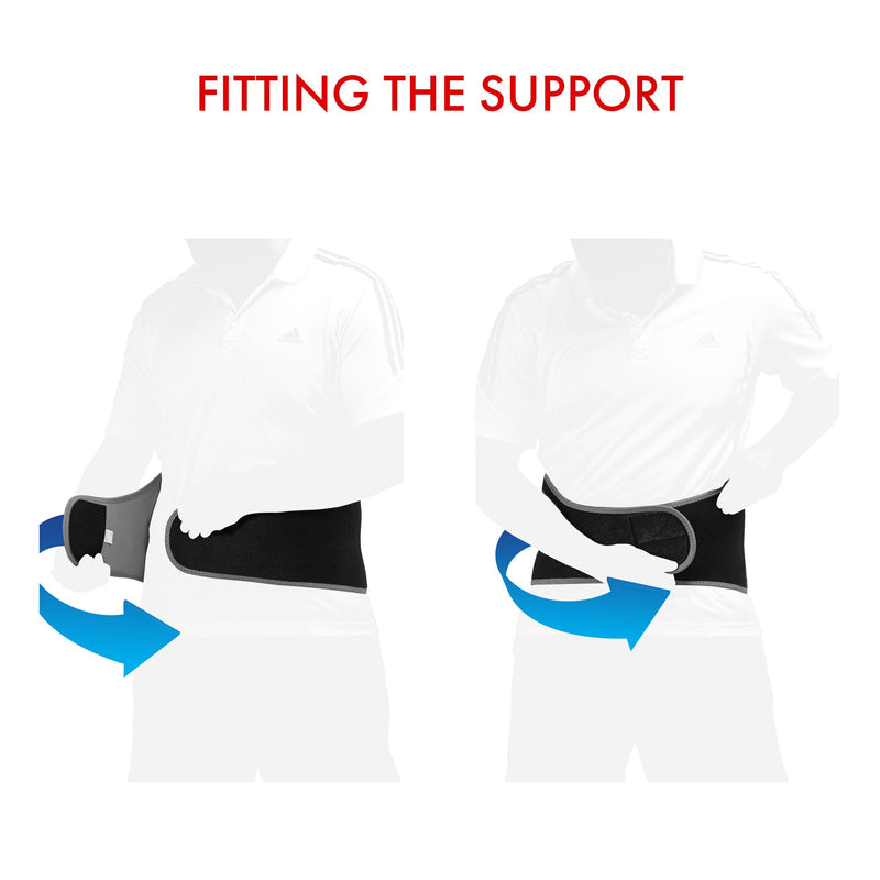 Vulkan Classic Back Support, Small, 70 To 80 Cm, Lumbar Support Brace For Muscle Pain And Posing, Lower Back Belt For Lumbosacral Stability, Braces, Athletics - NewNest Australia