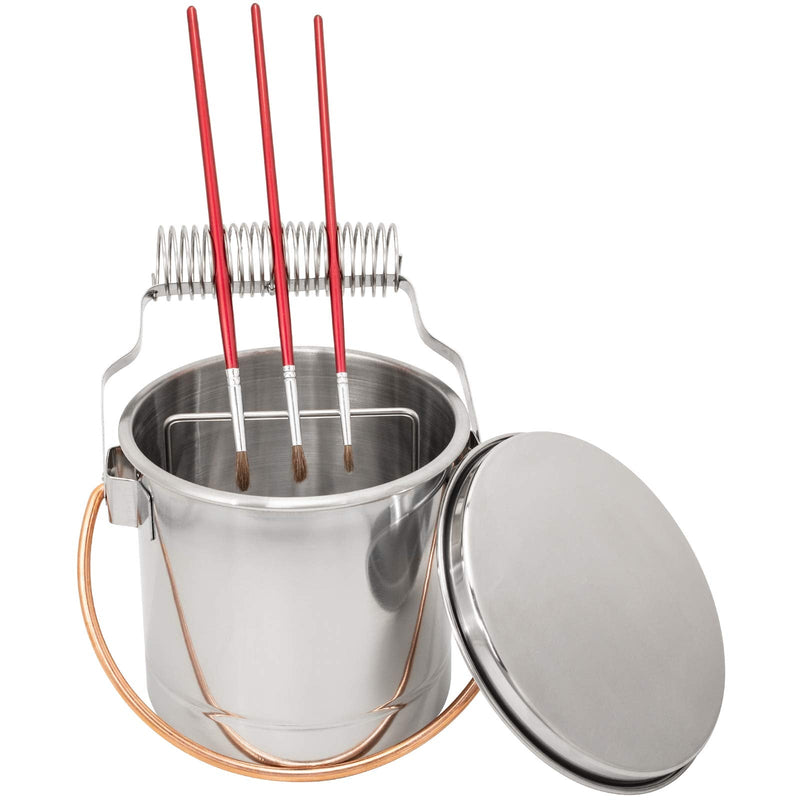 MyLifeUNIT Paint Brush Cleaner, Paint Brush Holder with Large Capacity Wash Tank and Removable Screen - NewNest Australia