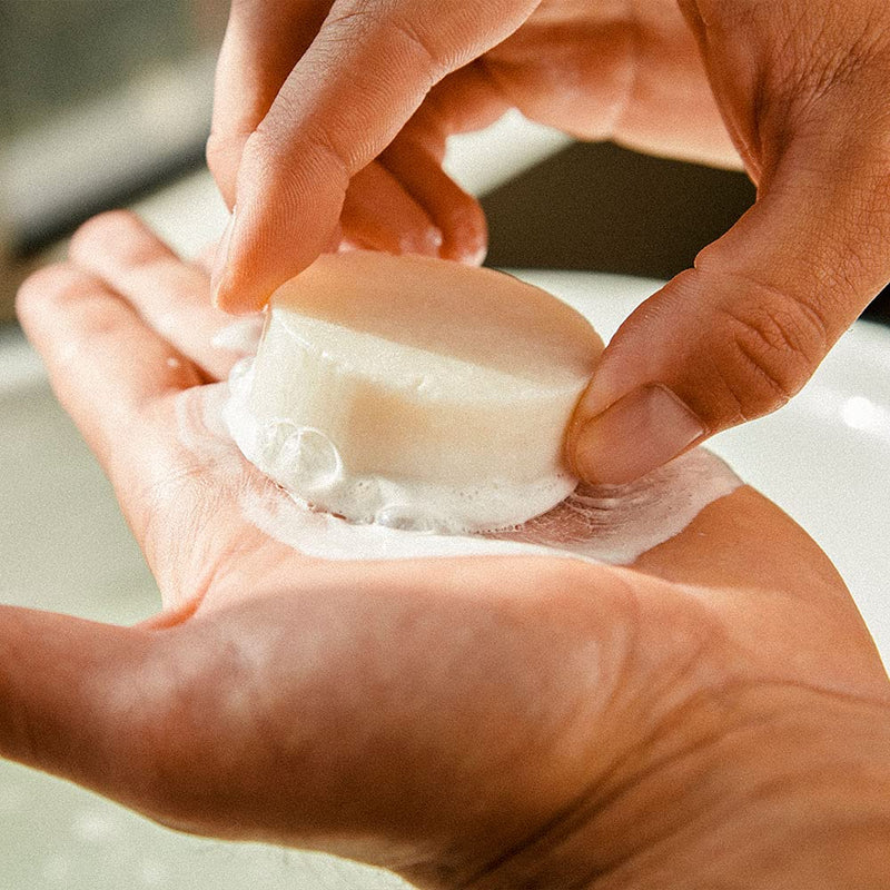 Solid beard shampoo · Brooklyn Soap Company · Beard care for men · 0% plastic, 100% recyclable packaging · 1 piece (48g) single - NewNest Australia