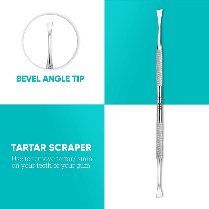 Dental Care Set Dental Premium Teeth Cleaning Tartar Remover Dental Probe Mouth Mirror Scaler Made of Stainless Steel - NewNest Australia