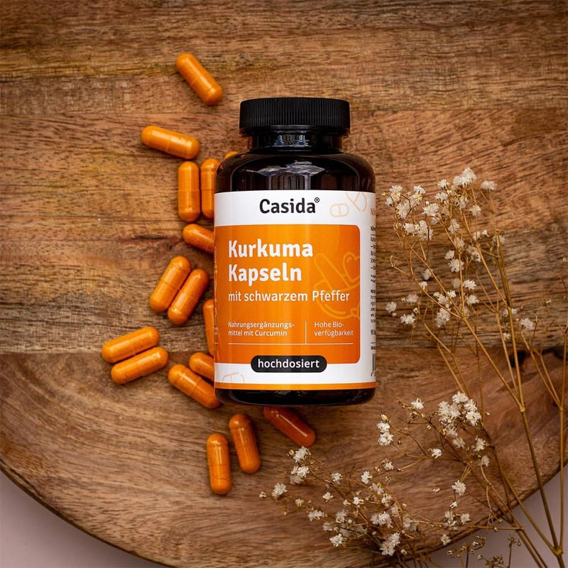 Turmeric capsules + pepper curcumin high dosage 90 pieces - NewNest Australia