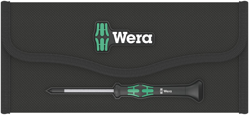 Wera Kraftform Micro Screwdriver Set 12: 5 Slot 2 Ph 3 Hex 2 TX - - NewNest Australia