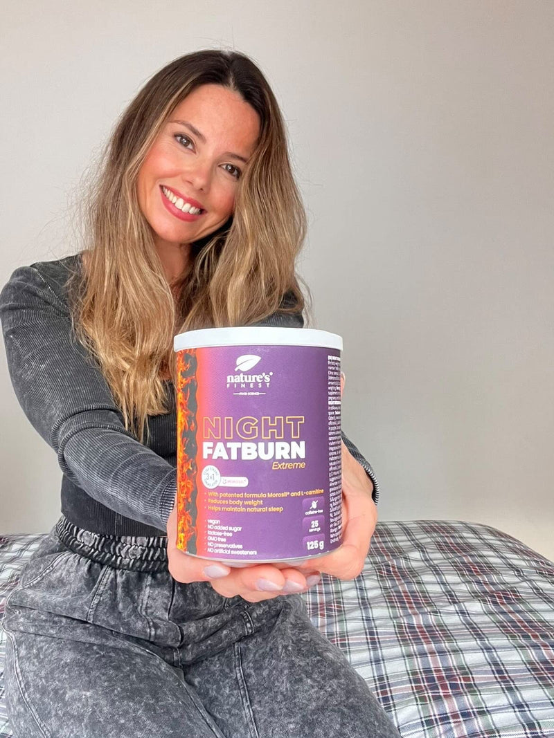 Nature'S Finest Night Fatburn Extreme Dietary Supplement For Weight Loss With 4-In-1 Formula, Powder, Proven Fat Burner With Morosil, L-Carnitine And Valerian, Slimming In Sleep - NewNest Australia