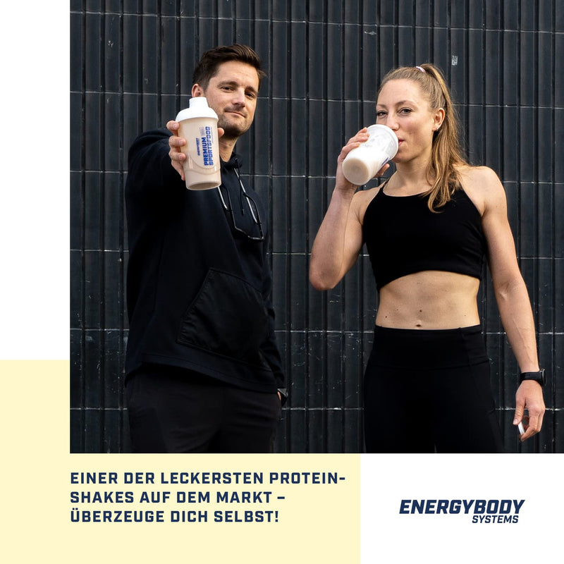 Energybody Mega Protein "Vanilla" 500 G / Multi-Component Protein Powder With Casein Whey Mix As Protein Powder / Protein Shake Without Aspartame / Protein Powder / 20 Servings - NewNest Australia