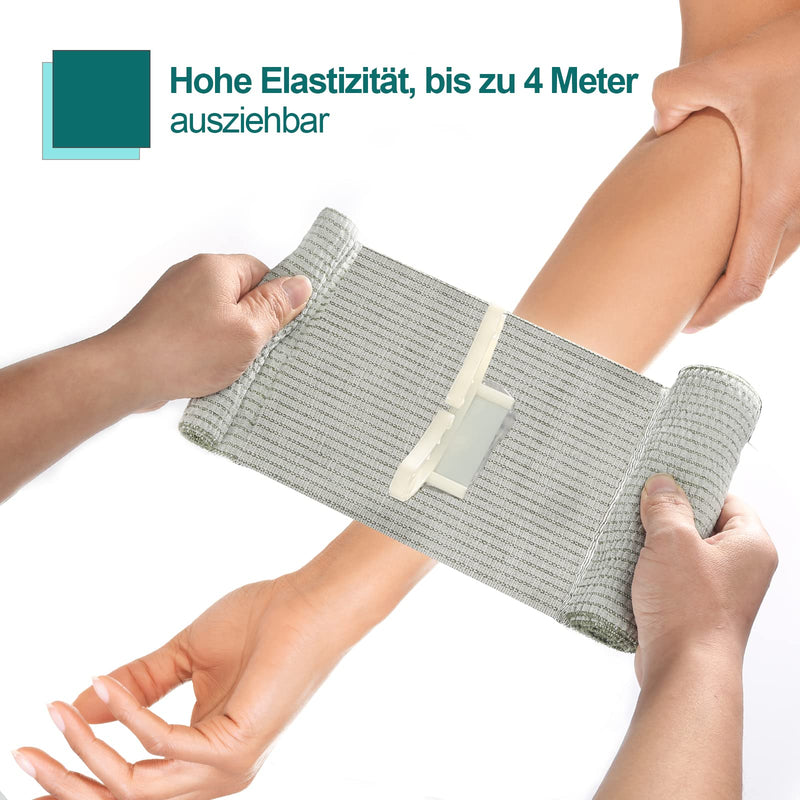 Pack Of 2 4 In Israeli Bandage Tourniquet Emergency Elastic Bandages Military Bandage Tactical Tourniquets First Aid Wound Haemostatic Bandage For Outdoor Sports, Camping, Hiking, Climbing - NewNest Australia