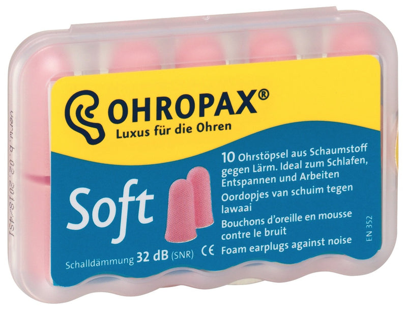 Ohropax Soft Soft earplugs, 5 x 10 pieces - NewNest Australia