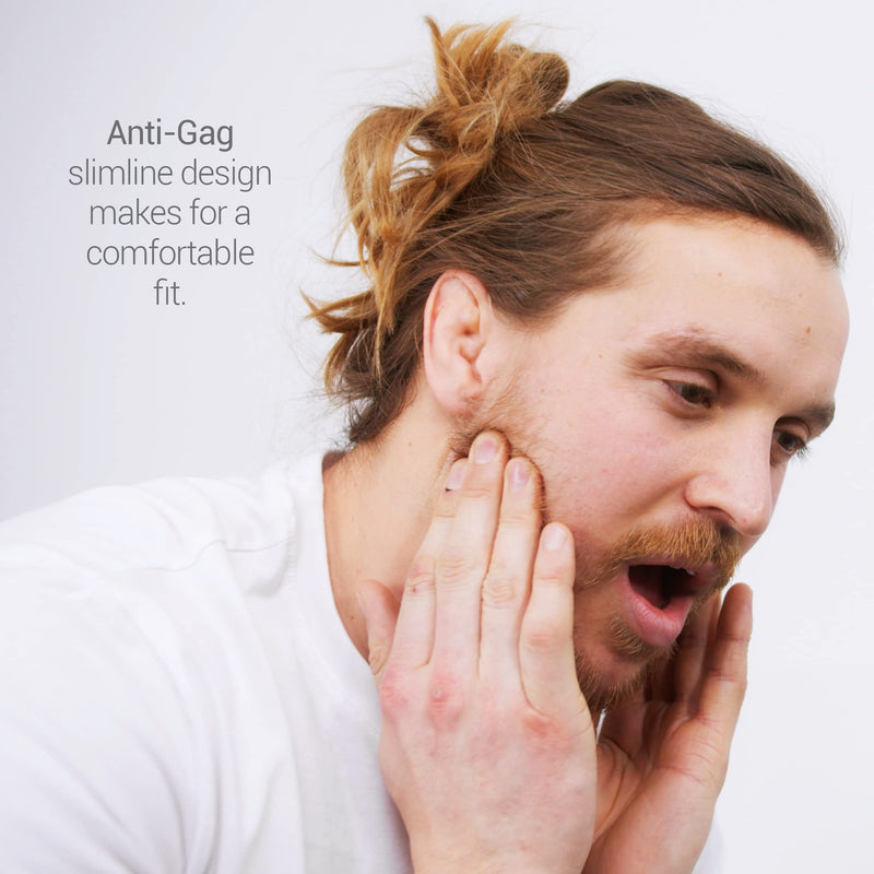 Echor Anti-Bacterial Clear Re-mouldable Night Guard - Dental Mouthguard for Teeth Grinding/Clenching/Bruxism - Includes 2 Sizes, for Men and Women - NewNest Australia