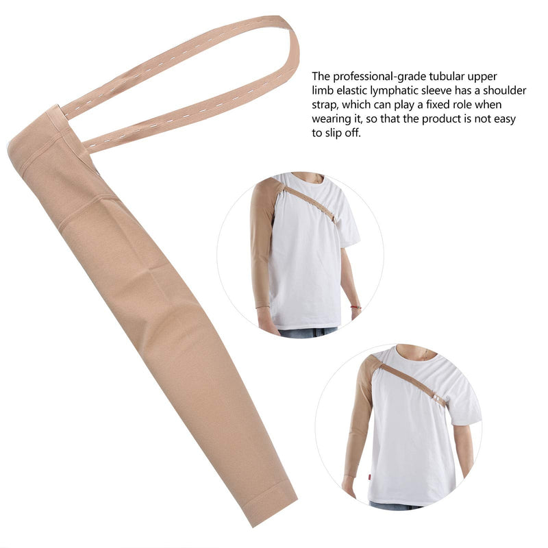 Post Mastectomy Compression Sleeve, Elastic Lymphedema Sleeve Arm Swelling Arm Lymphedema Edema Arm Support Brace for Preventing Arm Lymphedema and Other Symptoms(M) M - NewNest Australia