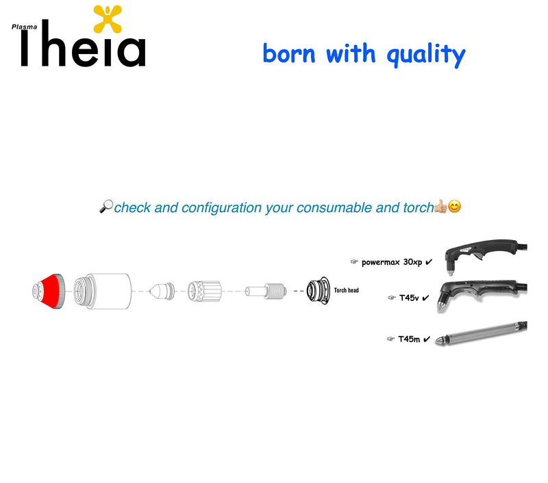 Theia Plasma | MT51924HY/220673 Mechenical Shield/deflector | Fit T45m | 30XP |Plasma Machine shield cap Cutting Consumables (5) - NewNest Australia