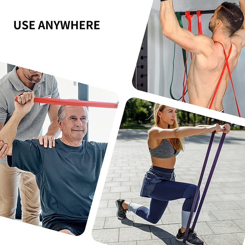 Proiron Resistance Bands - Assisted Pull up Bands - Exercise Bands for Crossfit Powerlifting Strength Training - Mobility Bands for Men and Women #1 Green (6.7-13kg) - NewNest Australia